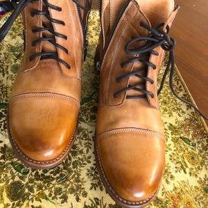 Bed Stu Bonnie tan rustic boots.  Only worn once.